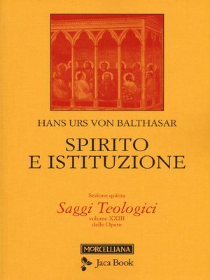 cover image of Spirito e Istituzione
